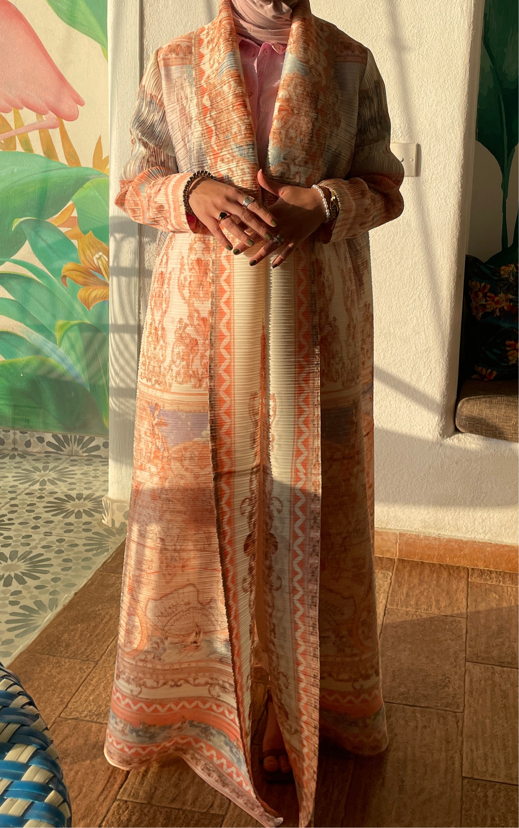 Peachy Elegance