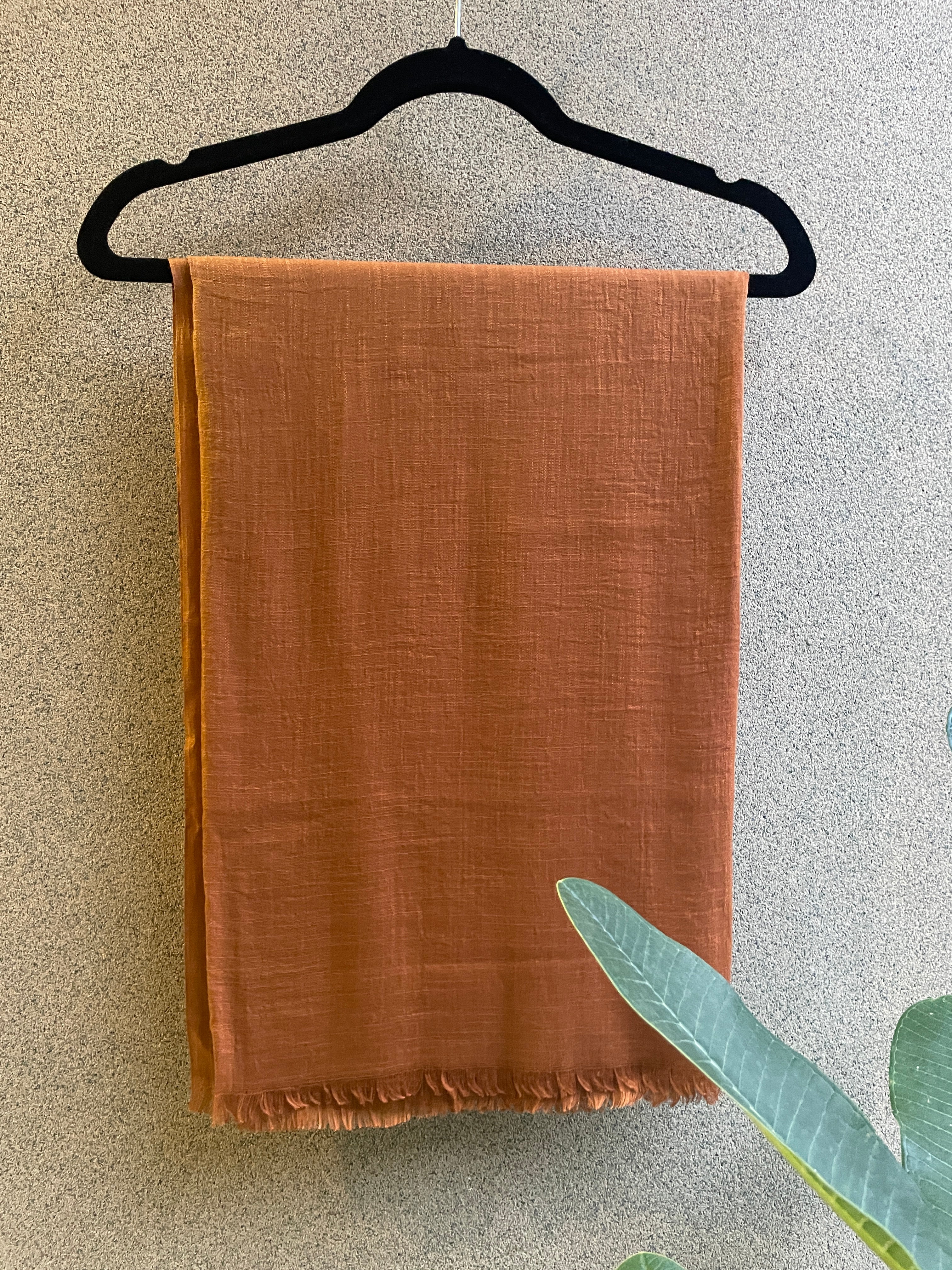 Rust - Turkish Lawn Hijab