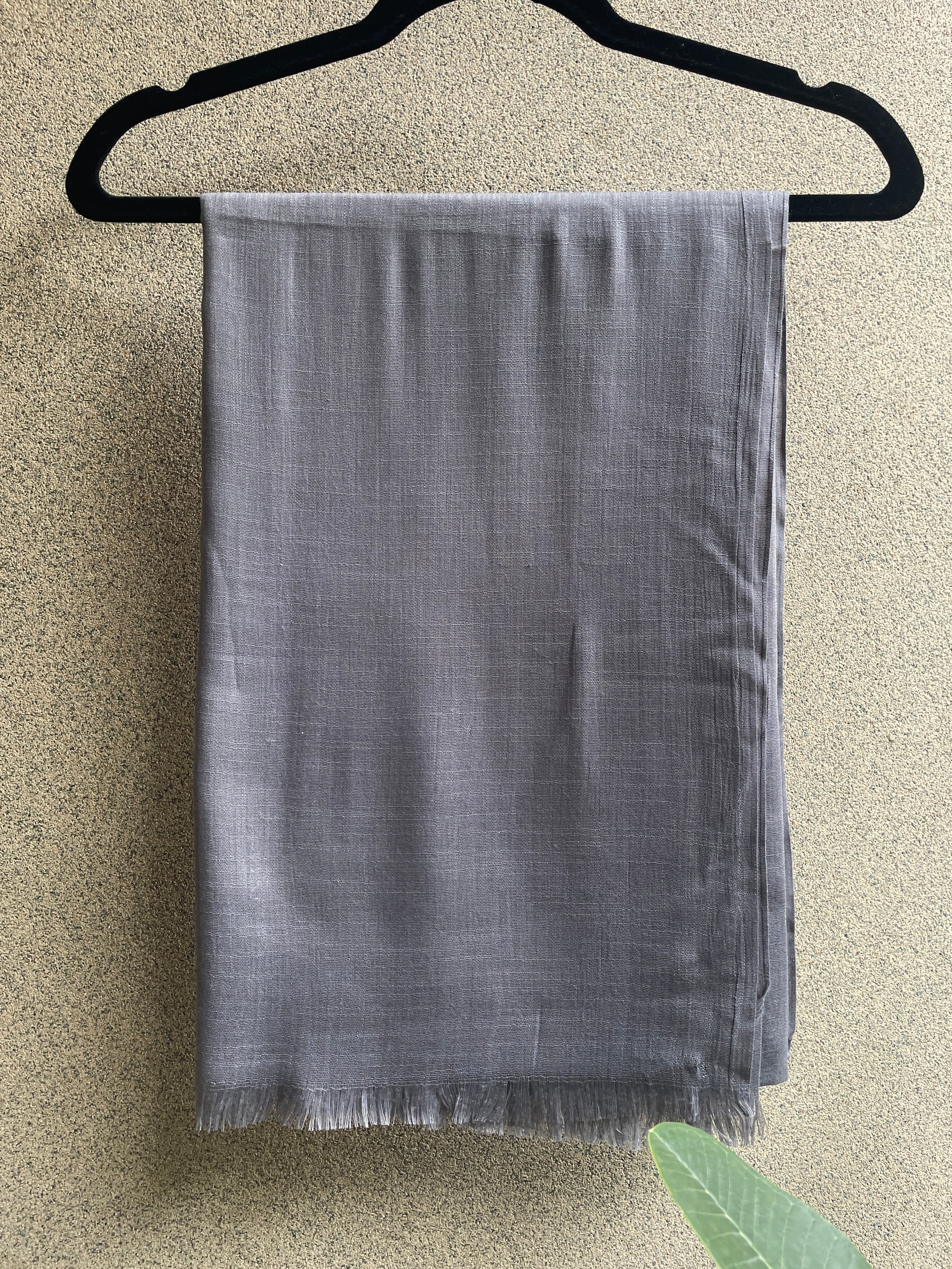 Grey Turkish Lawn Hijab
