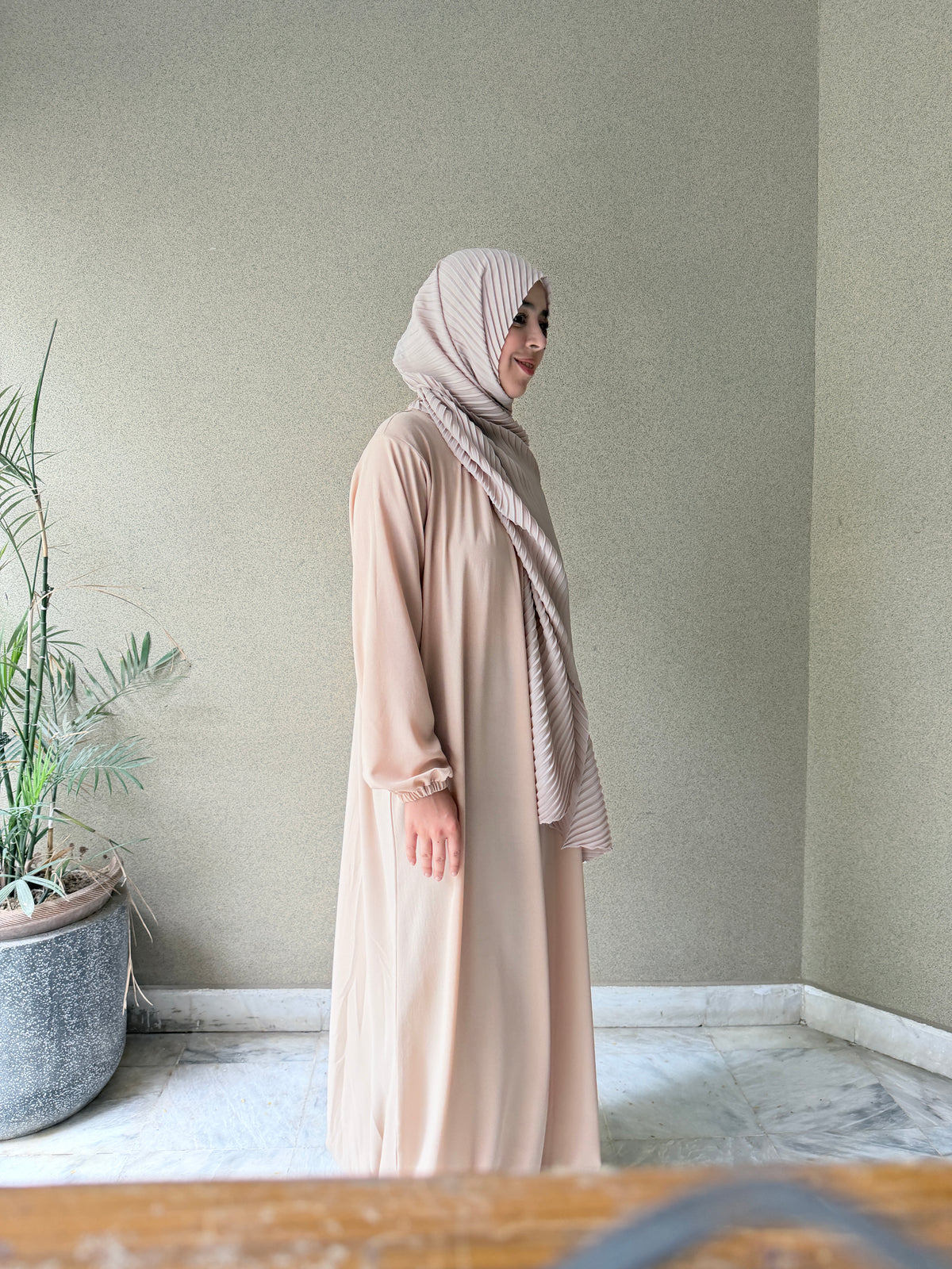 Pleated Hijab