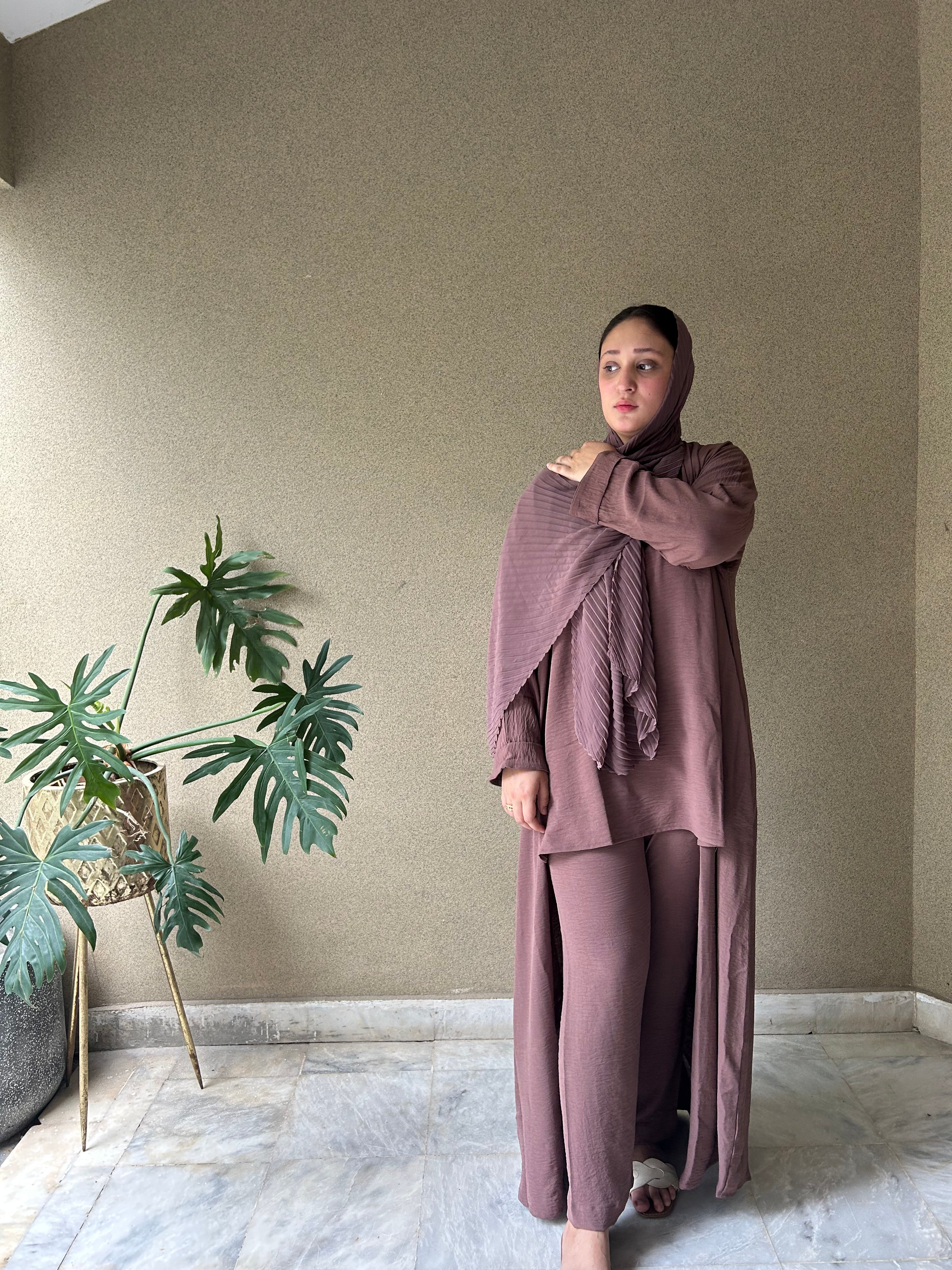 Mauve Taupe Co-ord - 3PC
