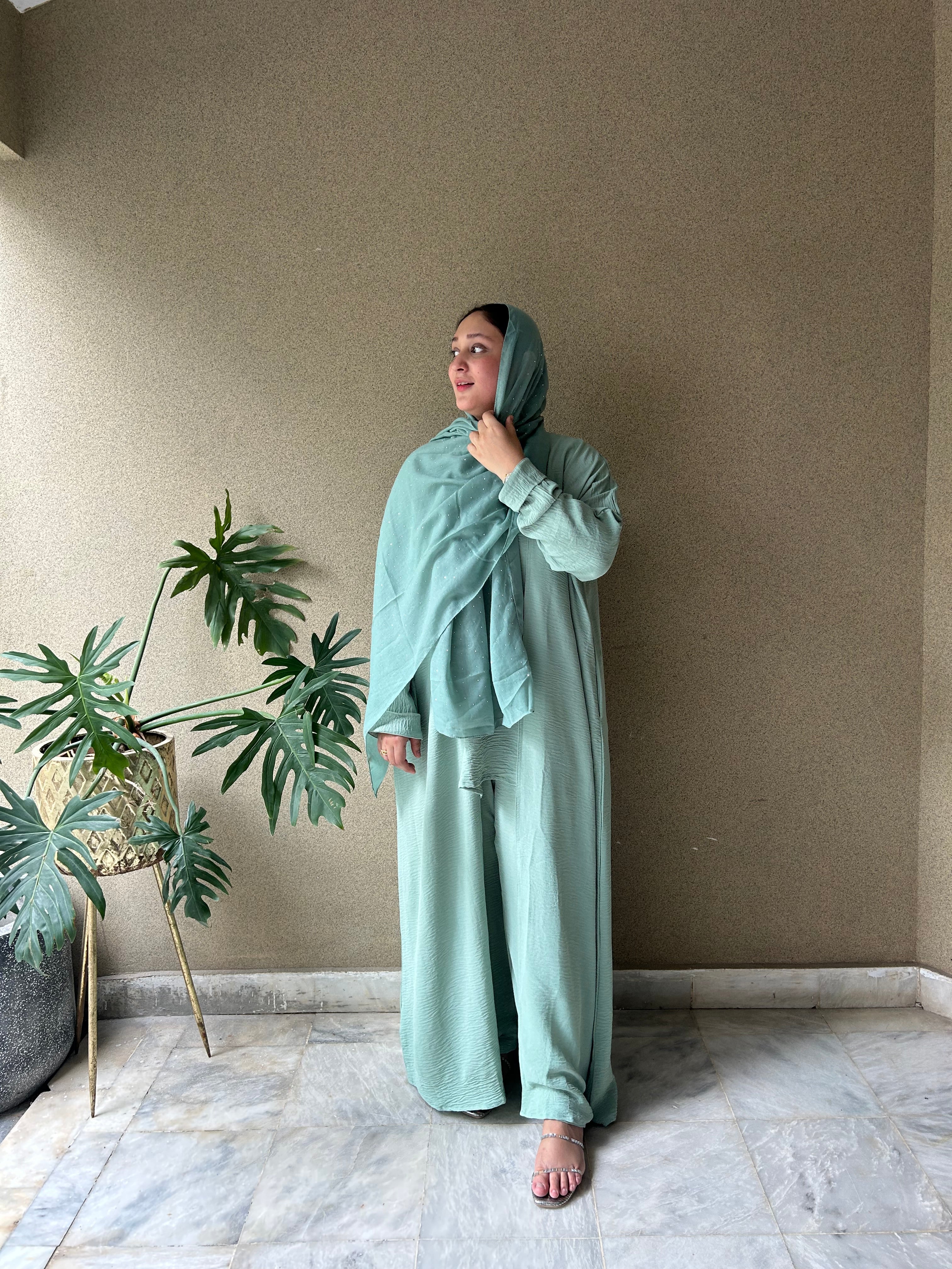 Mint Green Co-ord - 3PC