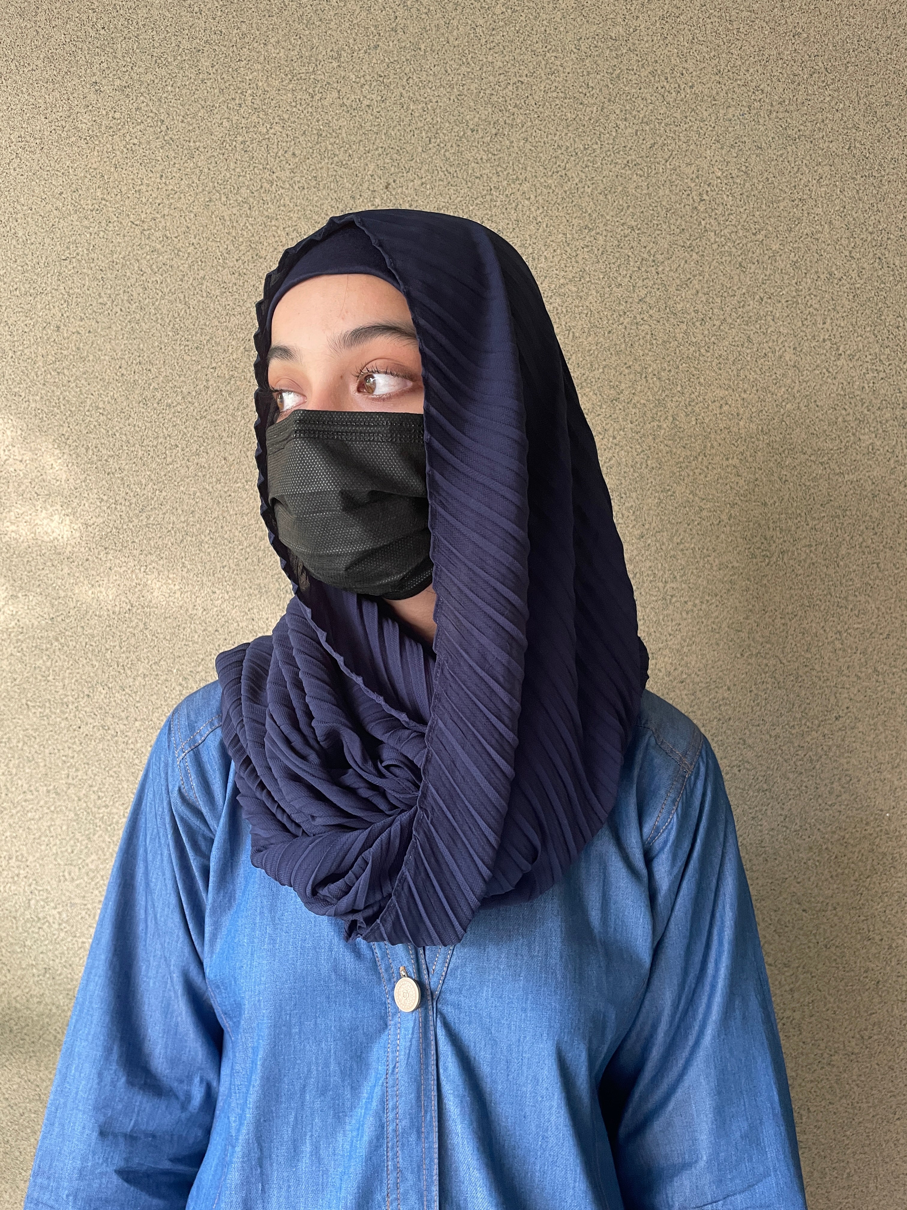 Crinkled Hijab