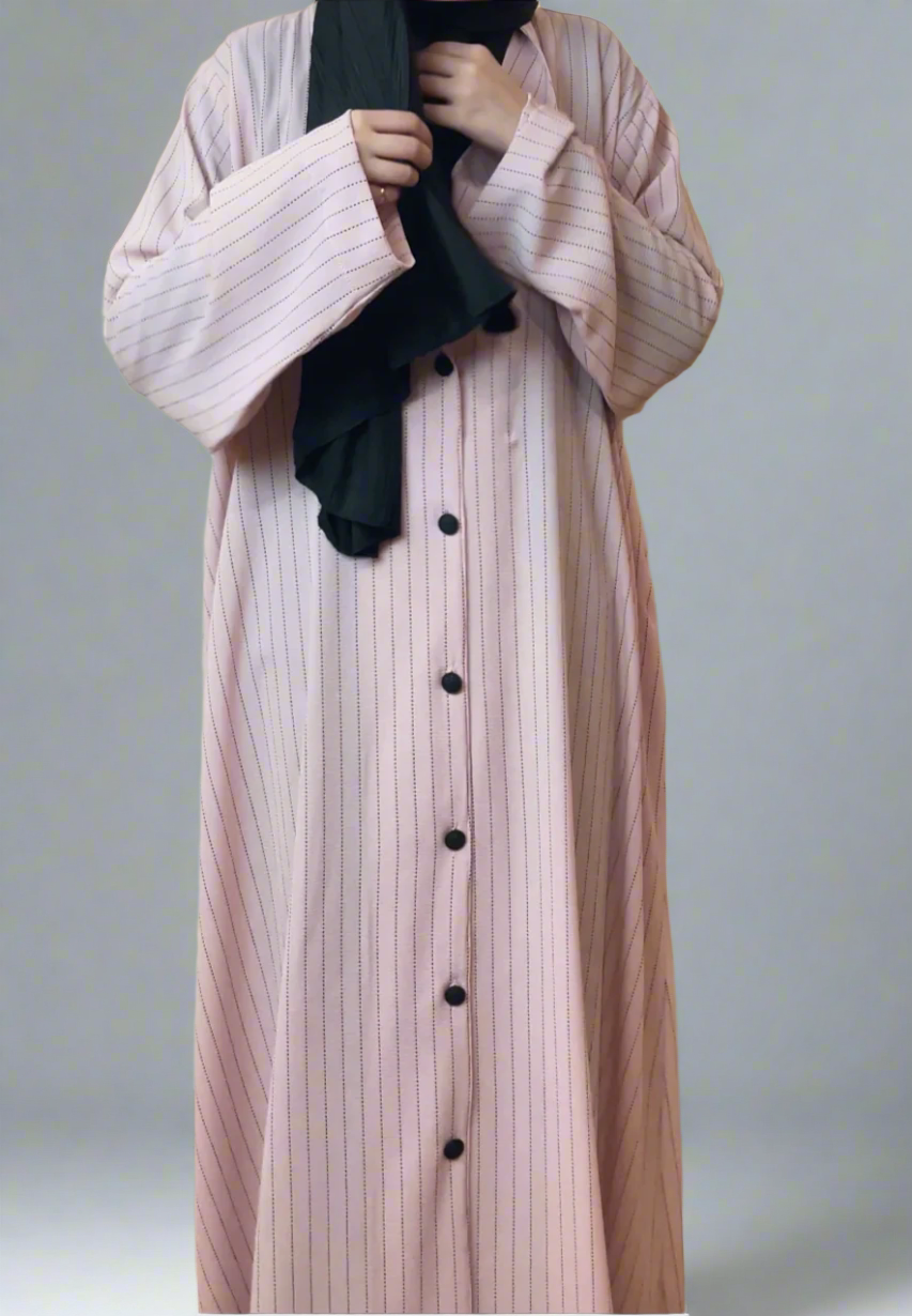 Blush Linear Button Down